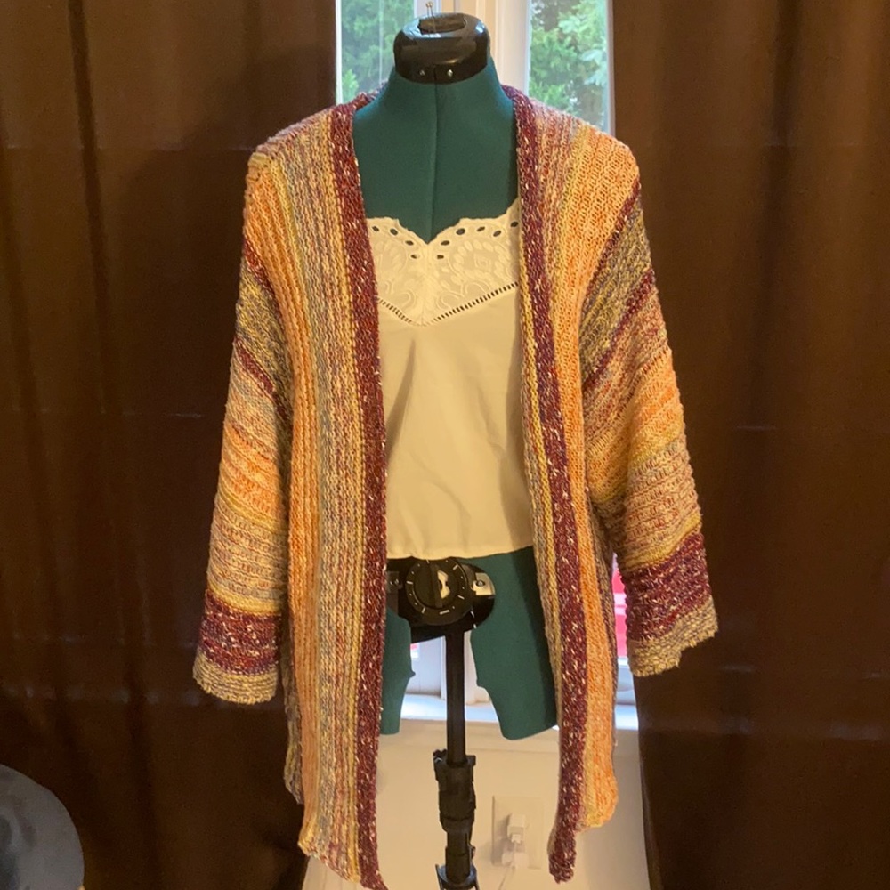 Versona multicolored knit sweater